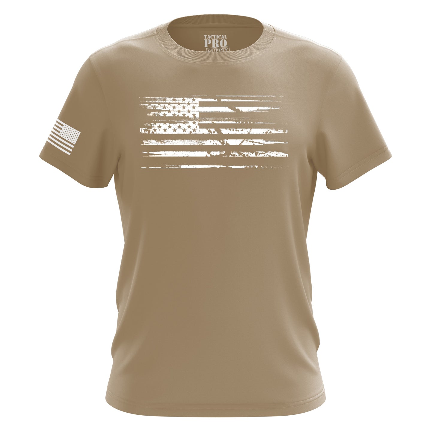 U.S.A Flag - White