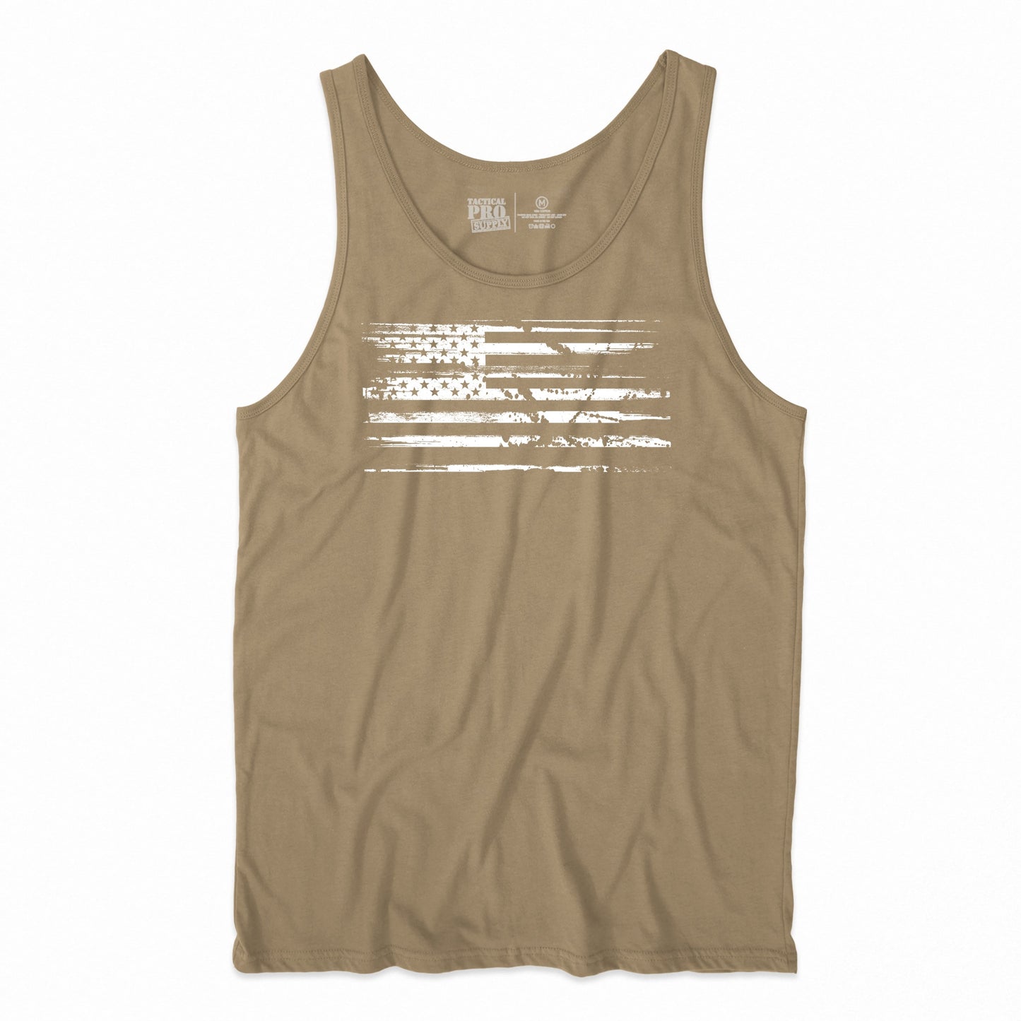 U.S.A Flag - White