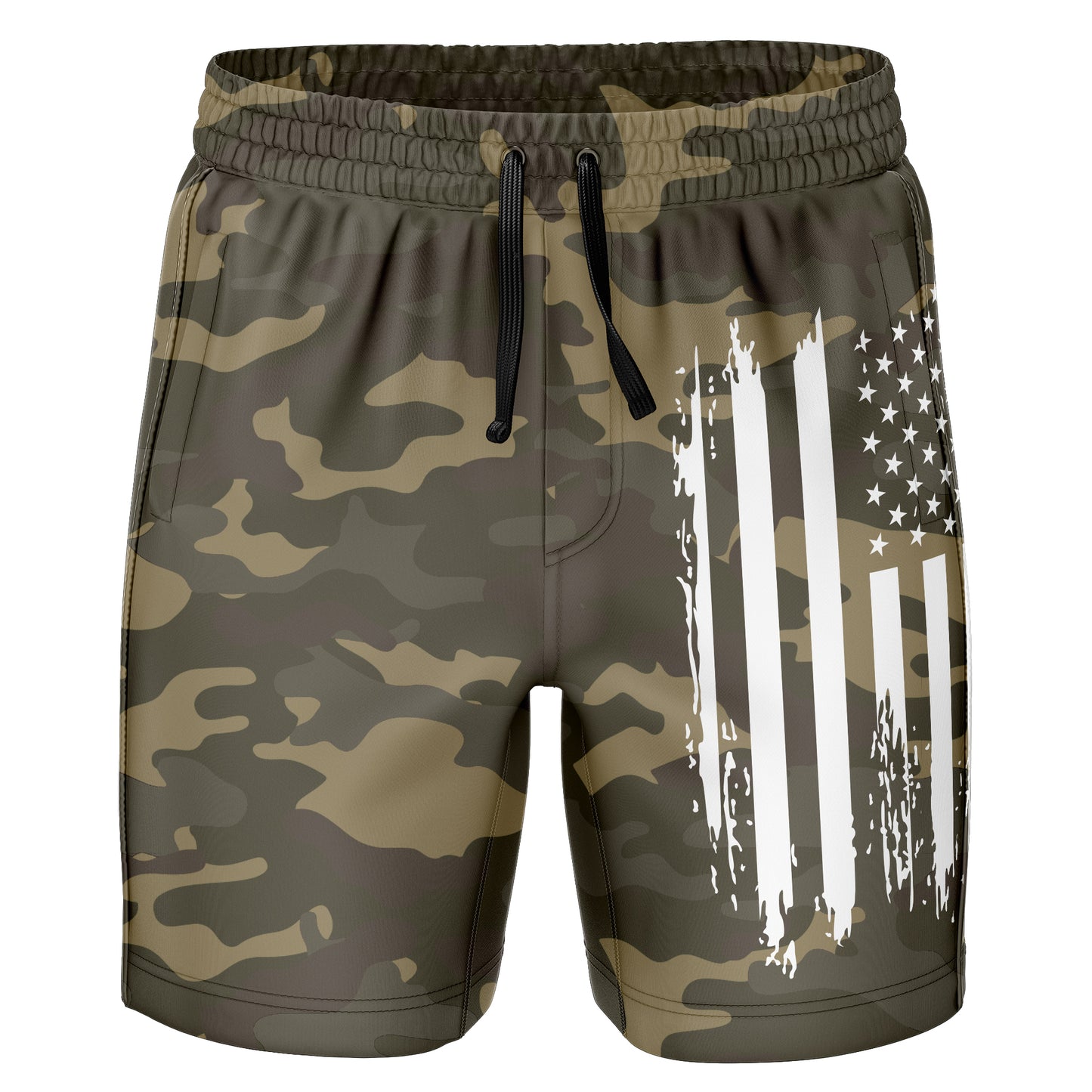 Forest Camo- Distressed Flag