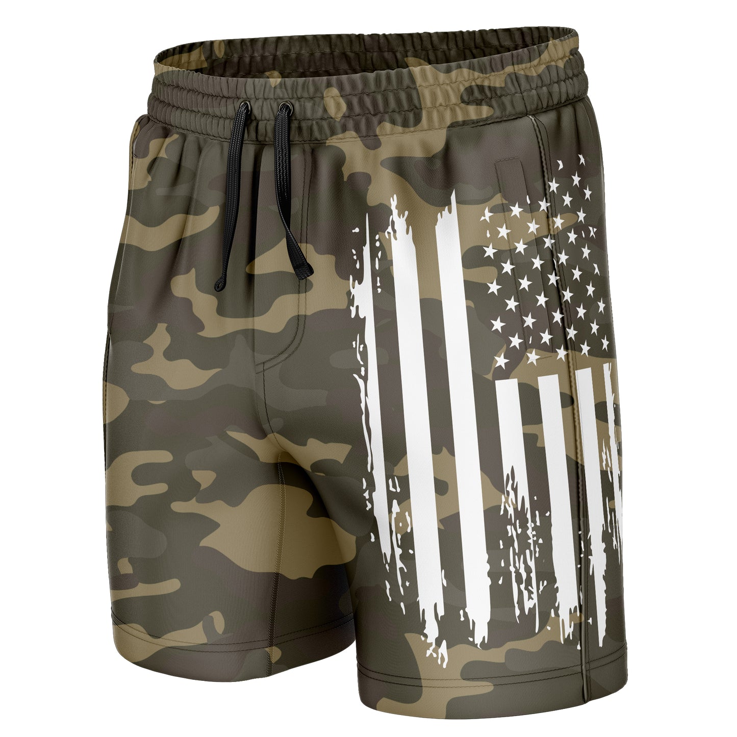 Forest Camo- Distressed Flag