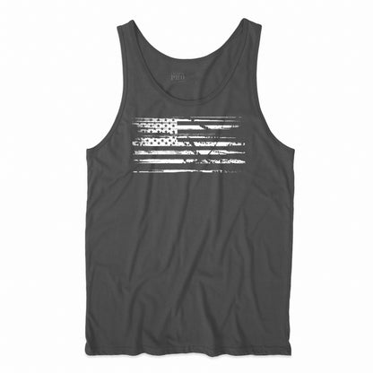 U.S.A Flag - White