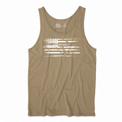 U.S.A Flag - White