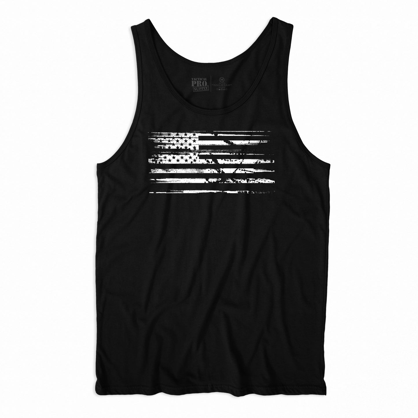 U.S.A Flag - White