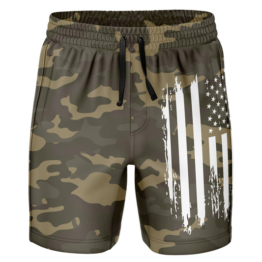 Forest Camo- Distressed Flag