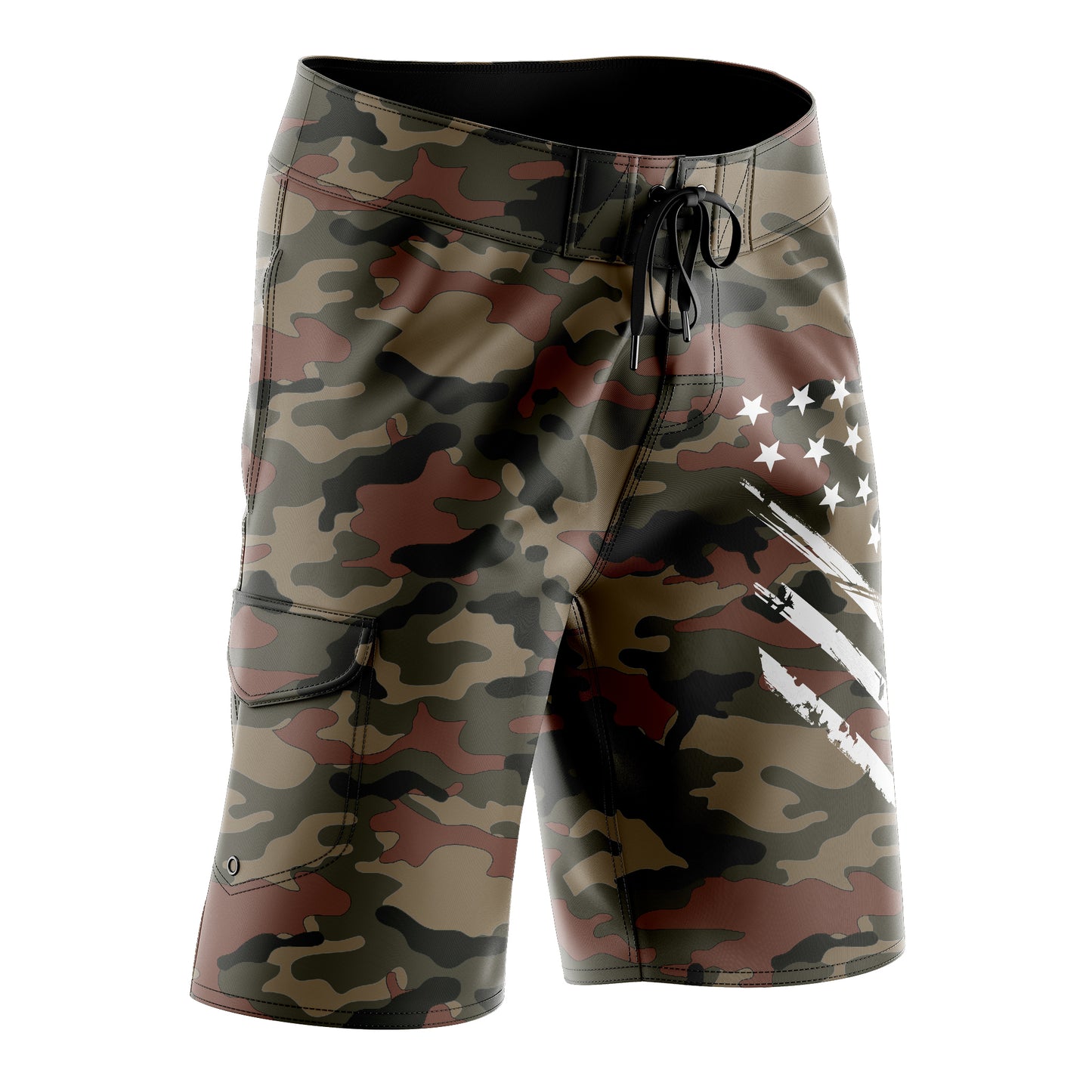 Desert Camo White Crest