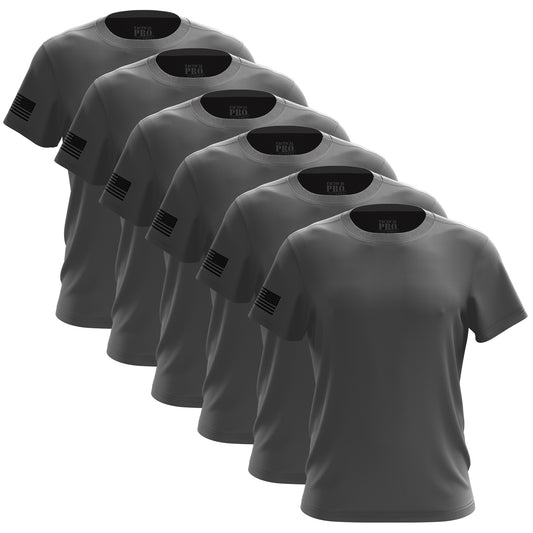 TPS - Gunmetal Gray Men's Shirt Bundle - 6 Pack