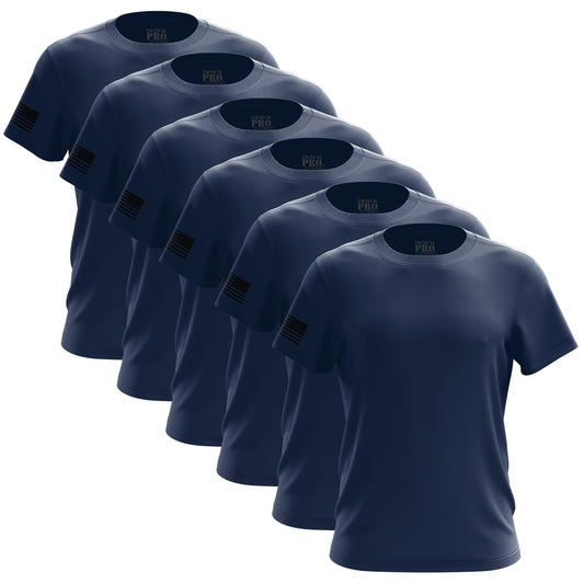 TPS - Navy Blue Men's Shirt Bundle - 6 Pack