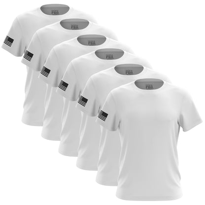 TPS - White Men's Shirt Bundle - 6 Pack