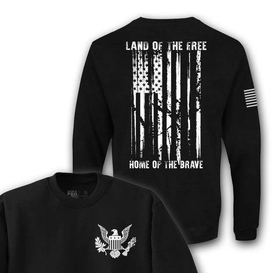 Land of The Free - White - Tactical Pro Supply, LLC
