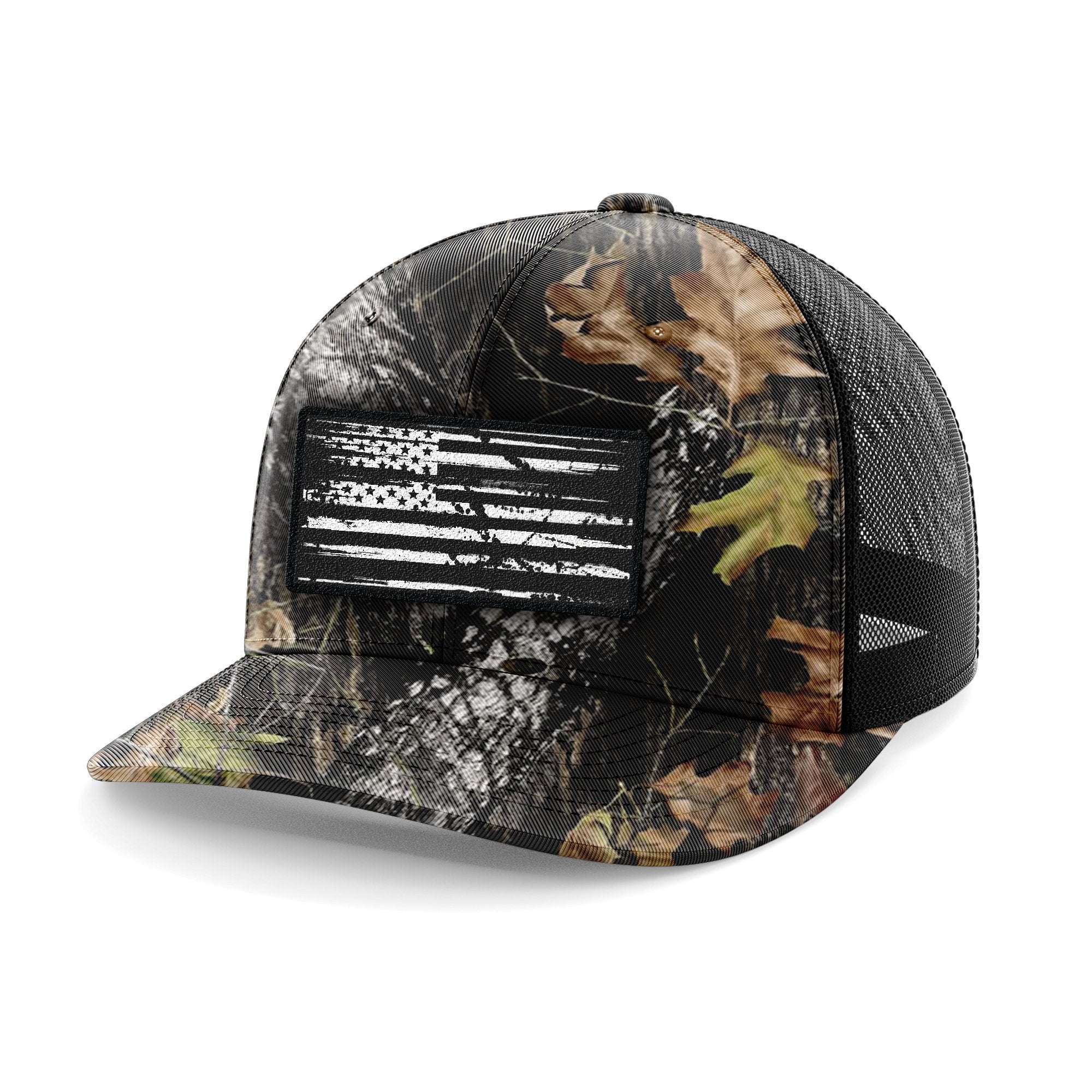 Camo Hat With American Flag Tactical Pro Supply LLC